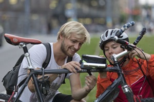 Measurements with the Meteobike