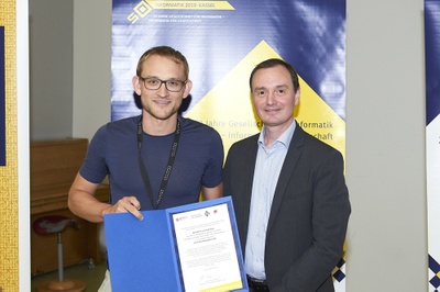 Computer scientist receives award for dissertation 