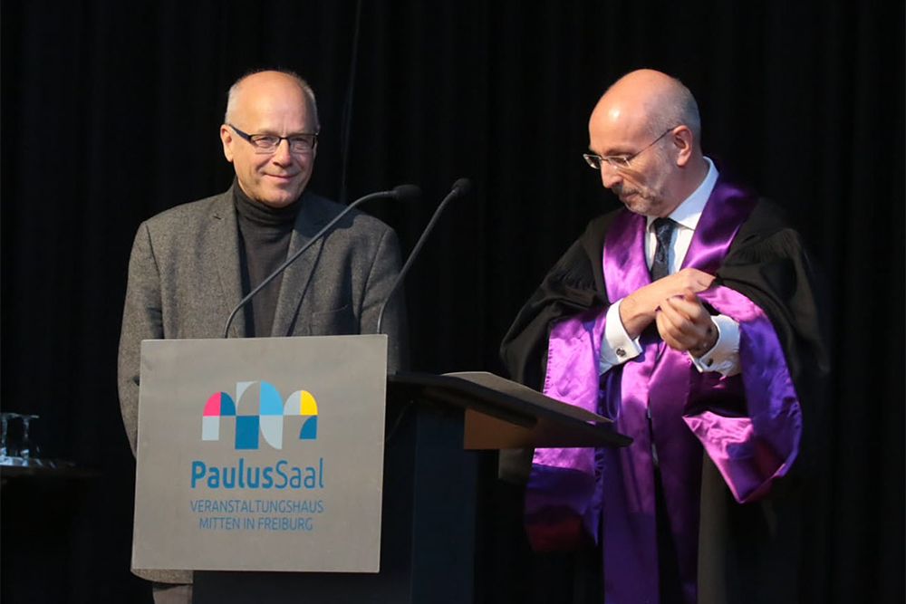 Klaus Mertes receives an honorary doctorate