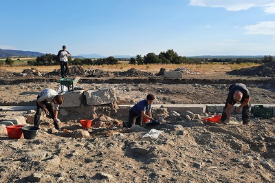 Previously unknown monumental temple discovered near the Tempio Grande in Vulci