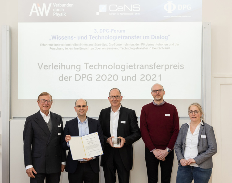 Technology transfer award for PCR rapid test device for infection diagnostics