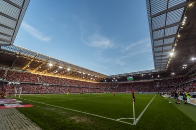 University of Freiburg can now be seen at the SC Freiburg stadium 