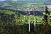 Die Freiburger lernen, mit ihren Windrädern zu leben