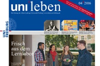 Die neue Ausgabe der Universitätszeitung uni’leben ist da 