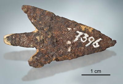 Bronzezeitliche Pfeilspitze von Mörigen wurde aus einem Meteorit gefertigt