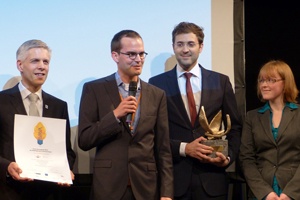 Wilfried Weber erzielt mit Impfschutz-Erfindung ersten Platz beim Innovationspreis