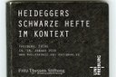 Heideggers „Schwarze Hefte“ im Kontext